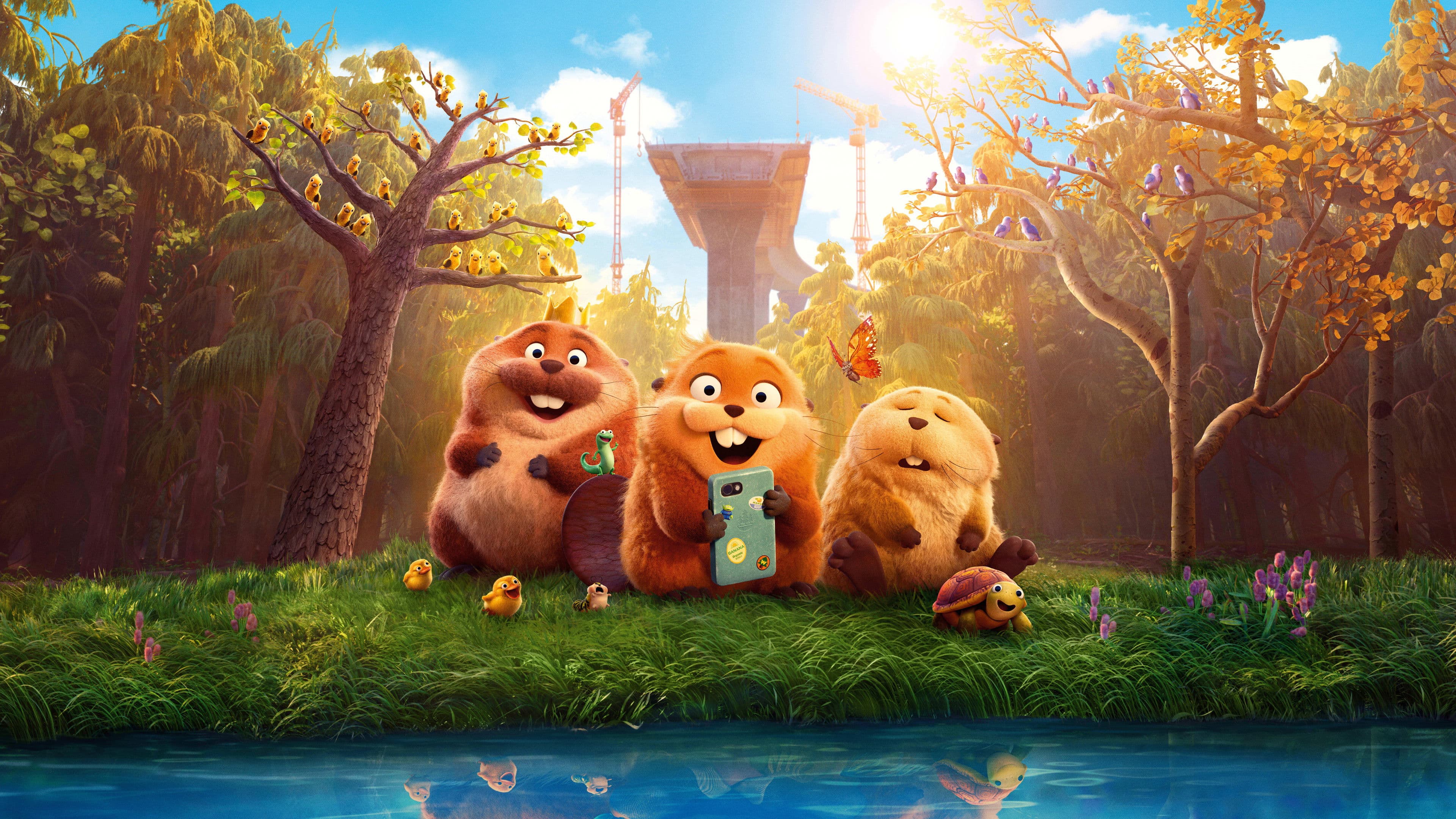 Backdrop for Hoppers